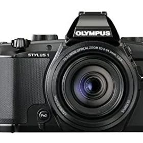 【中古】(非常に良い)OLYMPUS デジタルカメラ STYLUS 1 28-300mm 全域F2.8 光学10.7倍ズーム ブラック STYLUS-1 BLK