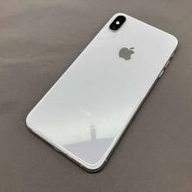 【SIMロック解除済】MT6V2J/A iPhone XS Max 256GB シルバー SoftBank