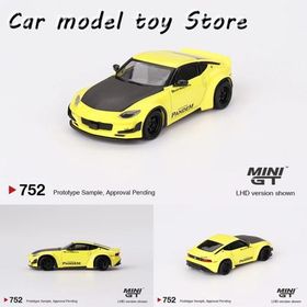 【並行輸入品】 MINIGT 752 1:64 Z パンデミック イカヅチ イエロー ダイキャスト ジオラマモデルコレクションカー