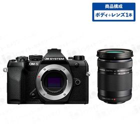 OM SYSTEM OM-5 Mark II ボディ ブラック + オリンパス 望遠ズームレンズセット M.ZUIKO DIGITAL ED 40-150mm F4.0-5.6 R ブラック オーエム システム