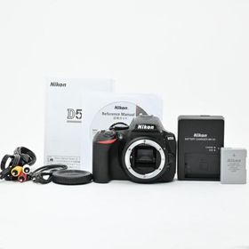 ＜美品＞Nikon D5500 ボディ｜シャッター5962枚｜小スレのみでコンディション良好｜有効2416万画素×バリアングル液晶