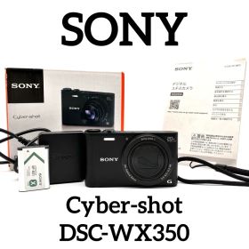 美品♪ SONY Cyber-shot DSC-WX350 ブラック
