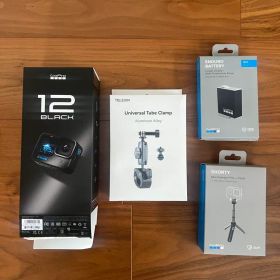 GoPro ゴープロ HERO12 Black特別セット＆バイク取付パーツセット
