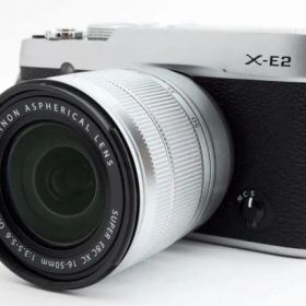 富士フイルム フジフィルム Fujifilm X-E2 シルバー レンズセット 美品 Wi-Fiでスマホへ転送 SDカード付き