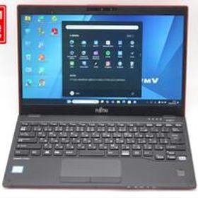 中古 フルHD 13.3型 Fujitsu LIFEBOOK U939B Windows11 第8世代 i5-8365U 8GB 128GB-SSD カメラ LTE Office付き 中古パソコン 管:1341s