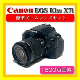 すぐ撮れる❣️ Canon EOS Kiss X7i 標準レンズ 1800万画素