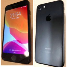 ◆iPhone7 128G SoftBank バッテリ容量84% ヒビ割れ有◆