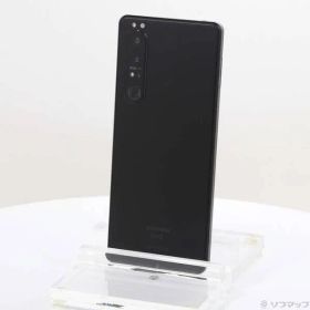 〔中古品〕 Xperia 1 III 256GB フロストブラック SO-51B docomoロック解除SIMフリー【196】