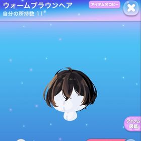 ウォームブラウンヘア | ポケコロのアイテム、RMTの販売・買取一覧