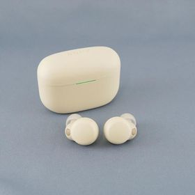 SONY WF-LS900N LinkBuds S ワイヤレスイヤホン USED美品 ノイズキャンセリング 外音取込 ハイレゾ IPX4 マイク エクリュ 完動品 V9635