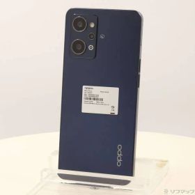〔中古品〕 OPPO Reno7 A 128GB スターリーブラック A201OP Y!mobile SIMフリー【269】