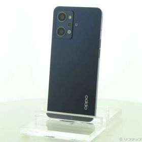 〔中古品〕 OPPO Reno7 A 128GB スターリーブラック A201OP Y!mobile SIMフリー【352】