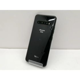 【中古】LG電子 docomo 【SIMロック解除済み】 LG V60 ThinQ 5G ザ ブラック 8GB 128GB L-51A【DS秋葉】保証期間1ヶ月【ランクB】