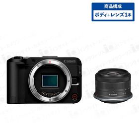 キヤノン EOS R50 V ボディ ブラック + 標準ズームレンズセット RF-S18-45mm F4.5-6.3 IS STM APS-C イオス ミラーレス一眼カメラ Canon