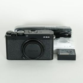 [良品｜シャッター数6,435回] FUJIFILM X-E4 [ボディ ブラック] / 富士フイルムXマウント