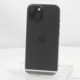 〔中古品〕 iPhone15 128GB ブラック MTMH3J／A SIMフリー【262】