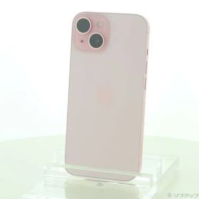 〔中古品〕 iPhone15 128GB ピンク MTMJ3J／A SIMフリー【247】