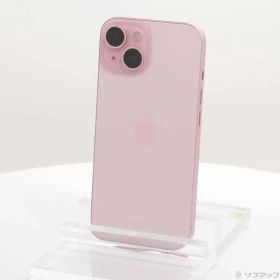 〔中古品〕 iPhone15 256GB ピンク MTMP3J／A SIMフリー【348】