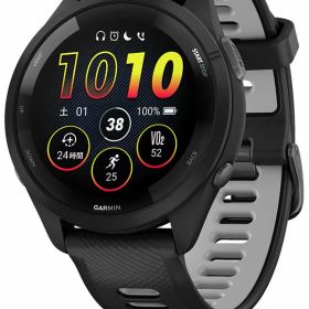 ガーミン Forerunner 265 Black 【Suica対応】スマートウォッチ 010-02810-40 [0100281040]【返品種別A】