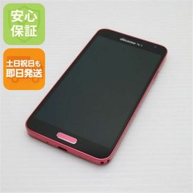 ギャラクシー(Galaxy)の超美品 SC-02F GALAXY J コーラルピンク 白ロム M555(スマートフォン本体)