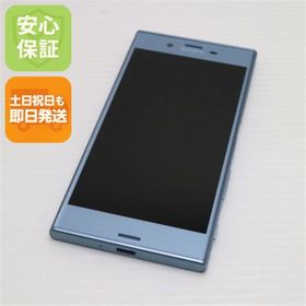 エクスペリア(Xperia)の新品同様 au SOV35 Xperia XZs ブルー 白ロム M666(スマートフォン本体)