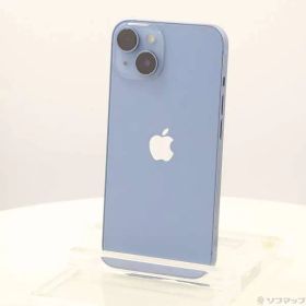 〔中古品〕 iPhone14 128GB ブルー MPVJ3J／A SIMフリー【344】