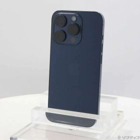 〔中古品〕 iPhone15 Pro 256GB ブルーチタニウム MTUG3J／A SIMフリー【269】