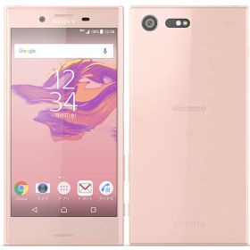 【中古】Bランク【やや傷や汚れあり】 SIMロック解除済み 元docomo SO-02J SONY Xperia X Compact ソフトピンク 判定○ 送料無料