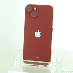 〔中古品〕 iPhone13 128GB プロダクトレッド MLNF3J／A SIMフリー【196】