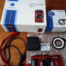 Olympus TG-4 デジカメ、LG-1ライトガイド