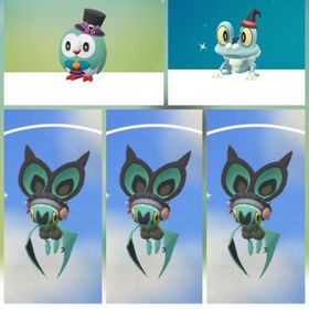 807⭐️PTC⭐️国産⭐️色違いオンバット3匹、モクロー、ケロマツ | ポケモンGOのアカウントデータ、RMTの販売・買取一覧