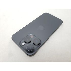 (中古) iPhone15 Pro 128GB ブラックチタニウム /MTU73J/A 【 SIMFREE】、SIMフリー