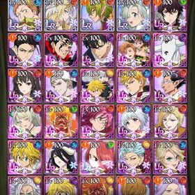 訳あり引退垢‼️破格‼️全体等級1000万超え‼️ | グラクロのアカウントデータ、RMTの販売・買取一覧