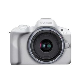 Canon ミラーレス一眼カメラ EOS R50 標準ズームレンズキット(RF-S18-45) ホワイト/APS-C/約376g EOSR50WH-1845ISSTMLK