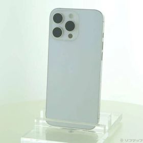 〔中古品〕 iPhone16 Pro Max 256GB ホワイトチタニウム MYWH3J／A SIMフリー【305】