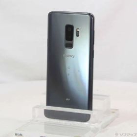 〔中古品〕 GALAXY S9+ 64GB チタニウムグレー SCV39 auロック解除SIMフリー【349】