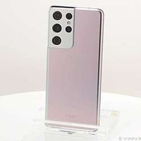 Galaxy S21 Ultra 5G 256GB ファントムシルバー SC-52B docomoロック解除SIMフリー