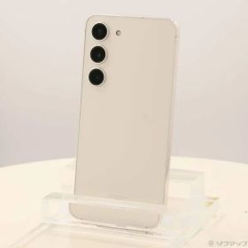 〔中古品〕 Galaxy S23 256GB クリーム SCG19 au SIMフリー【262】