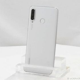 〔中古〕HUAWEI(ファーウェイ) HUAWEI P30 lite 64GB パールホワイト MAR-LX2J SIMフリー〔368-ud〕