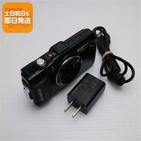 良品中古 TG-4 ブラック 即日発送 コンデジ OPLYMPUS 本体 あすつく 土日祝発送OK