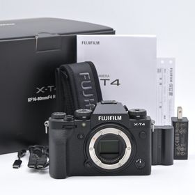 フジフイルム(富士フイルム)のFUJIFILM X-T4 ボディ ブラック(ミラーレス一眼)
