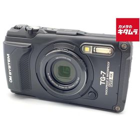 【中古】 【美品】 OM SYSTEM Tough TG-7 BLK ブラック