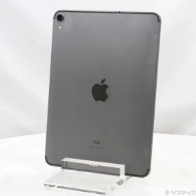 〔中古品〕 iPad Pro 11インチ 64GB スペースグレイ MU0M2J／A SoftBank【262】