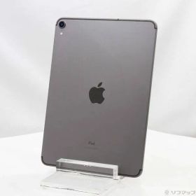 〔中古品〕 iPad Pro 11インチ 512GB スペースグレイ MU1F2J／A docomoロック解除SIMフリー【262】