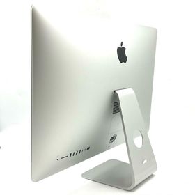 アップル(Apple)の【全額返金保証】【最速発送】Apple iMac 27インチ Intel Core i5 8GB フュージョンドライブ 32GB フュージョンドライブ 1TB シルバー 動作確認済(デスクトップ型PC)