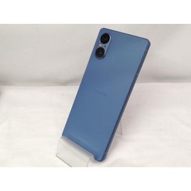 【中古】SONY au 【SIMフリー】 Xperia 5 V 8GB 128GB ブルー SOG12【戸塚】保証期間１ヶ月【ランクB】