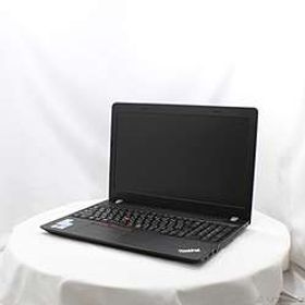 格安安心パソコン ThinkPad E570 20H5CTO1WW ブラック 〔Windows 10〕 ［Core-i5-7200U (2.5GHz)／8GB／HDD500GB／SSD128GB／15