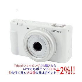 【中古】SONY製 デジタルカメラ VLOGCAM ZV-1F (W) ホワイト 2010万画素 元箱あり