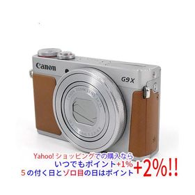 【中古】Canon製 PowerShot G9 X シルバー 2020万画素