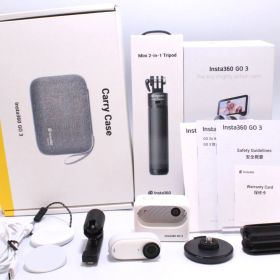 【極美品】Insta360 GO 3（128GB）アークティックホワイト（CINSABKA_GO306）